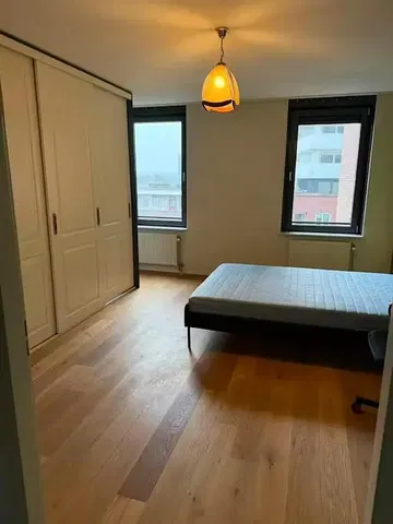 Küche; küchengeräte, holzboden, tageslicht, moderner stil