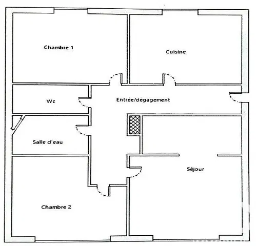 Küche; küchengeräte, fliesenboden, tageslicht, moderner stil
