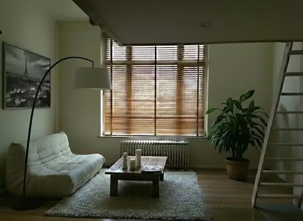 Mutfak; mutfak aletleri, ahşap zemin, doğal ışık, modern stil