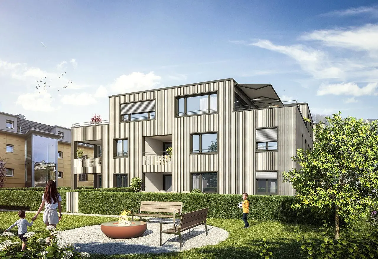 Salón; suelo de madera, luz natural, estilo moderno