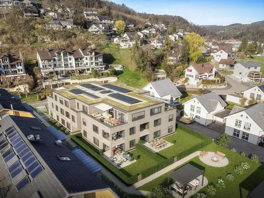 Salón; suelo de madera, luz natural, estilo moderno