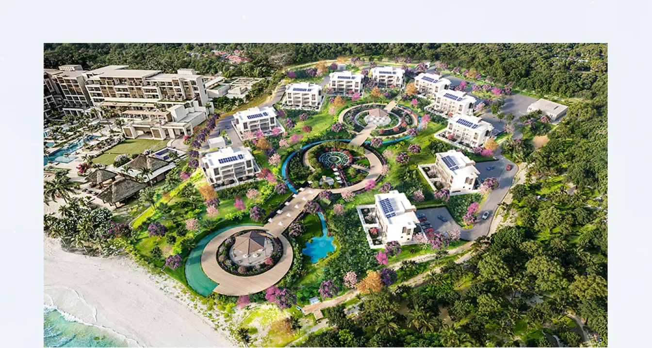Kitchen; kitchen appliances, wood floor, natural light, modern style