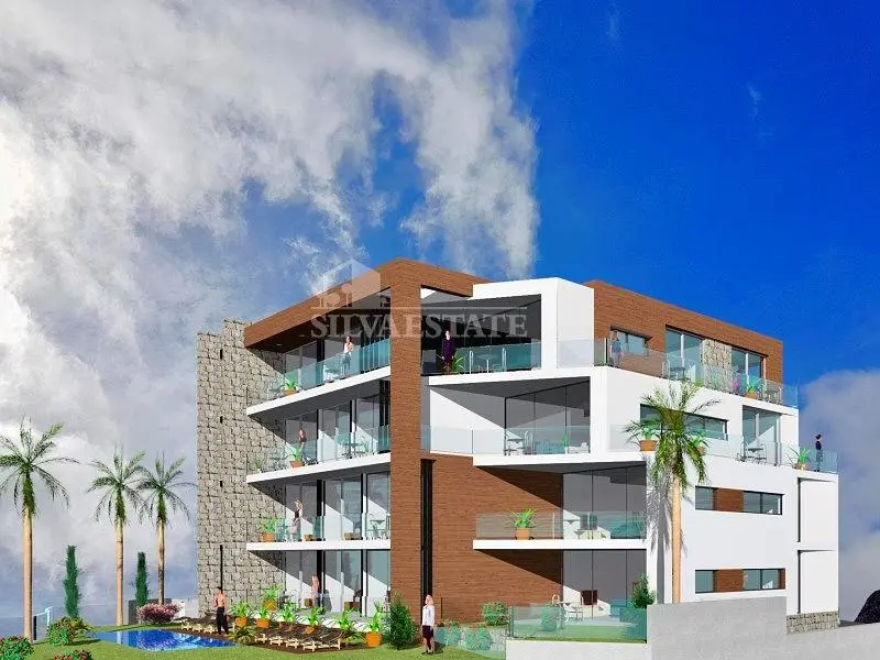 Woonkamer; houten vloer, natuurlijk licht, moderne stijl