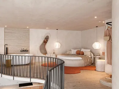 مطبخ; أجهزة المطبخ, أرضية خشبية, ضوء طبيعي, أسلوب عصري