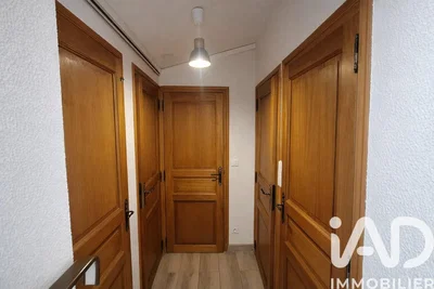 Kitchen; kitchen appliances, wood floor, natural light, modern style