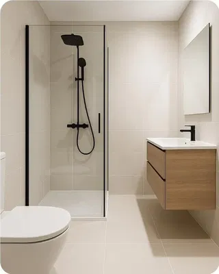 Küche; küchengeräte, holzboden, tageslicht, moderner stil