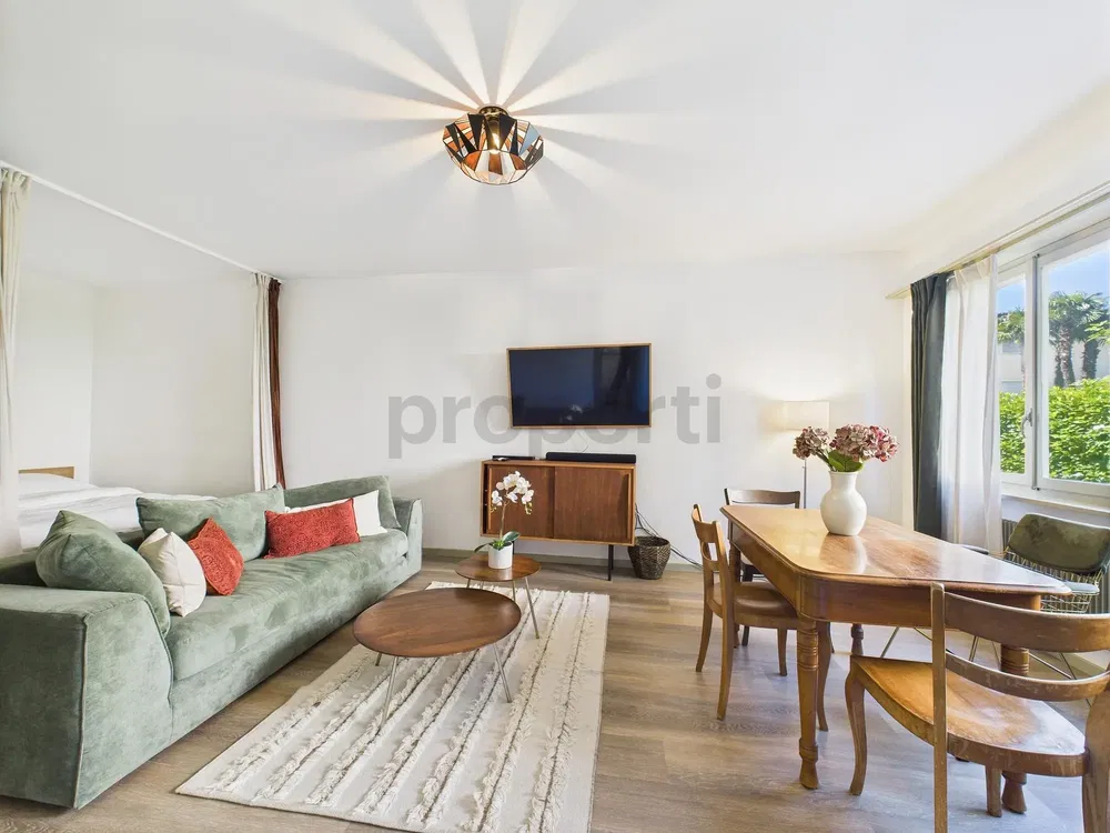 Kitchen; kitchen appliances, wood floor, natural light, modern style