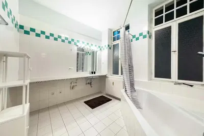 Kitchen; kitchen appliances, wood floor, natural light, modern style