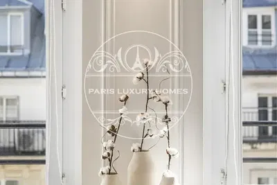 Kitchen; kitchen appliances, wood floor, natural light, modern style