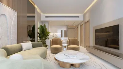 Kuchyně; kuchyňské spotřebiče, dřevěná podlaha, přirozené světlo, moderní styl