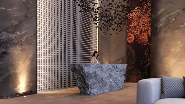 Κουζίνα; συσκευές κουζίνας, ξύλινο πάτωμα, φυσικό φως, μοντέρνο στυλ