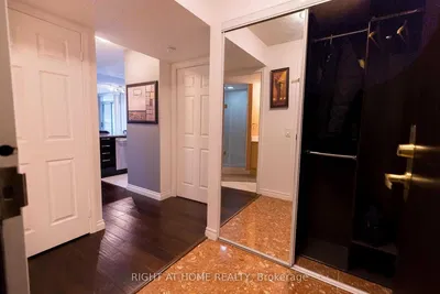Kitchen; kitchen appliances, wood floor, natural light, modern style