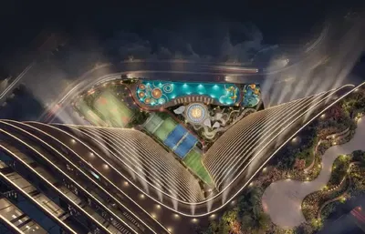 Kitchen; kitchen appliances, wood floor, natural light, modern style