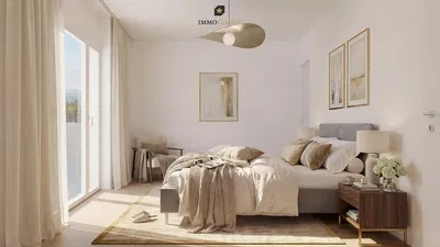 Kuhinja; kuhinjski aparati, drveni pod, prirodno svjetlo, moderni stil