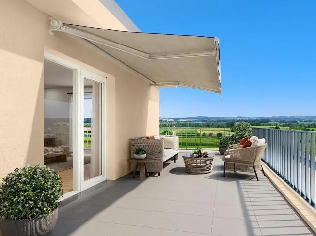 Kitchen; kitchen appliances, wood floor, natural light, modern style