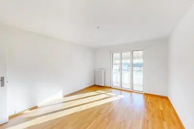 Kuhinja; kuhinjski aparati, drveni pod, prirodno svjetlo, moderni stil