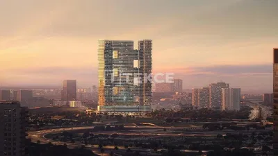 Kitchen; kitchen appliances, wood floor, natural light, modern style