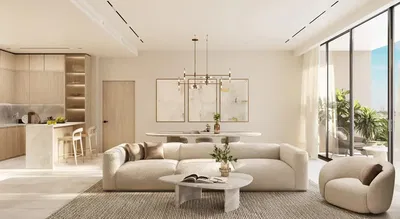 Κουζίνα; συσκευές κουζίνας, ξύλινο πάτωμα, φυσικό φως, μοντέρνο στυλ