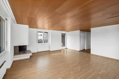 Cucina; elettrodomestici, pavimento in legno, luce naturale, stile moderno