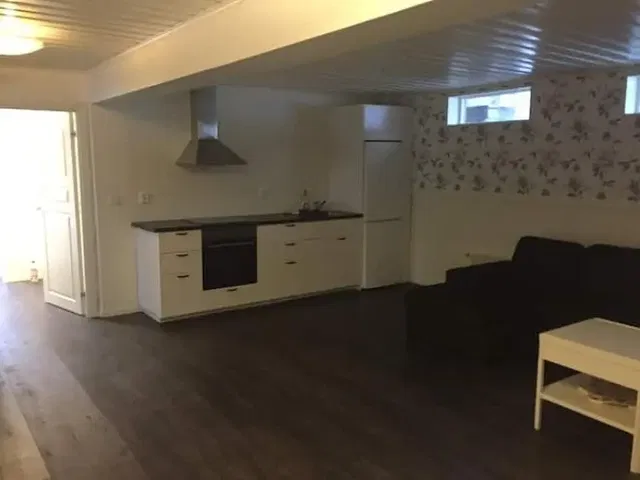 Cuisine; électroménager, parquet, lumière naturelle, style moderne