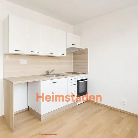 Кухня; кухненски уреди, дървен под, естествена светлина, модерен стил