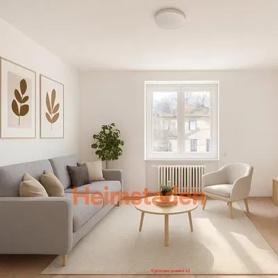 Keuken; keukenapparatuur, houten vloer, natuurlijk licht, moderne stijl