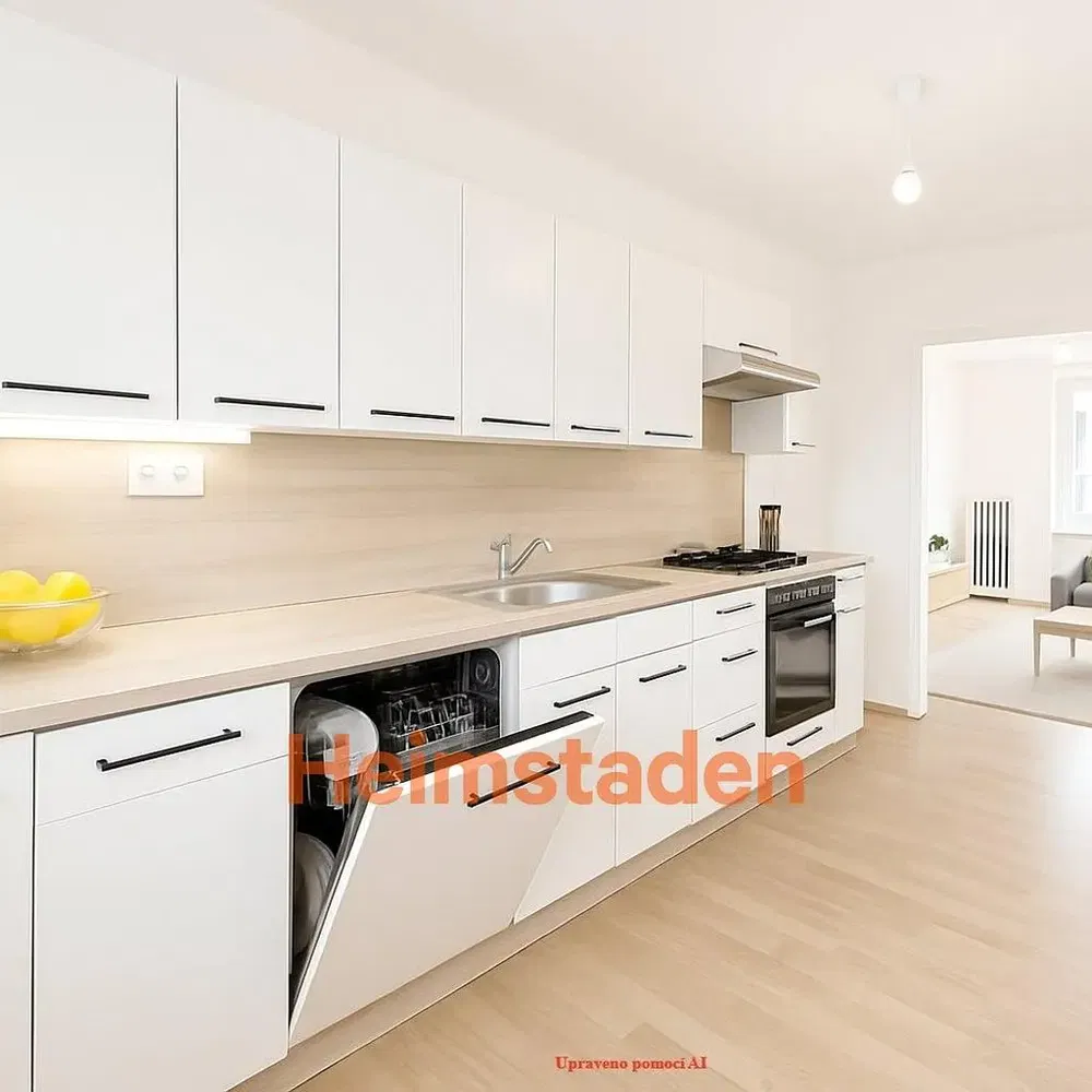 Woonkamer; houten vloer, natuurlijk licht, moderne stijl