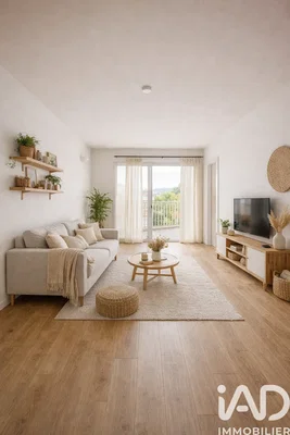 Küche; küchengeräte, holzboden, tageslicht, moderner stil