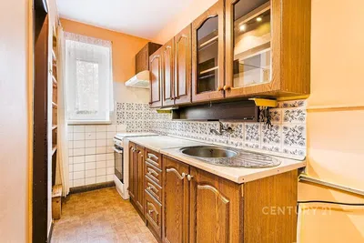 Kitchen; kitchen appliances, wood floor, natural light, modern style