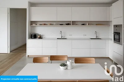 Salón; suelo de madera, luz natural, estilo moderno