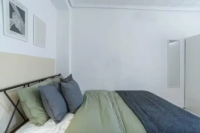 Kitchen; kitchen appliances, wood floor, natural light, modern style