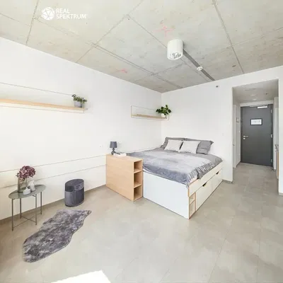 Kuchnia; sprzęt kuchenny, podłoga drewniana, światło dzienne, styl nowoczesny