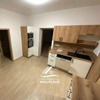 Kitchen; kitchen appliances, wood floor, natural light, modern style