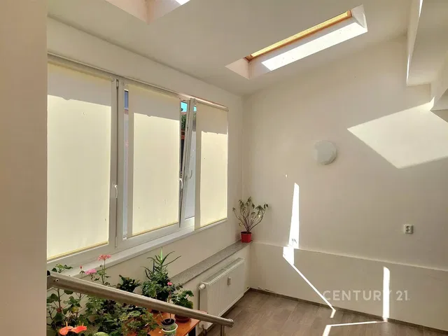 Cuisine; électroménager, parquet, lumière naturelle, style moderne