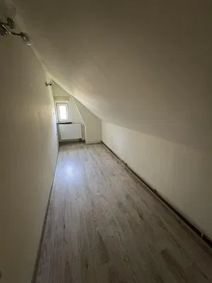 Kuhinja; kućanski aparati, drveni pod, prirodna svjetlost, moderan stil