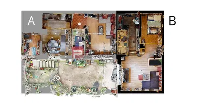 Kuchyňa; kuchynské spotrebiče, drevená podlaha, prirodzené svetlo, moderný štýl