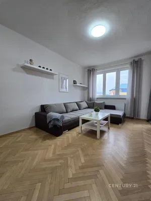 Kitchen; kitchen appliances, wood floor, natural light, modern style