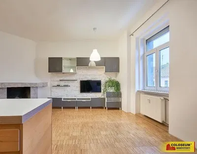 Кухня; кухненски уреди, дървен под, естествена светлина, модерен стил