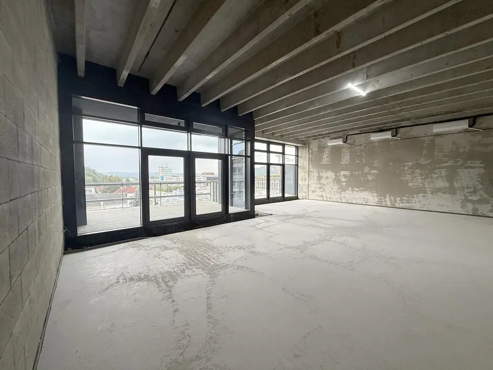 Хол; дървен под, естествена светлина, модерен стил