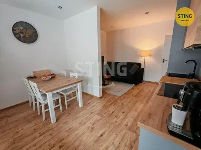 Хол; дървен под, естествена светлина, модерен стил