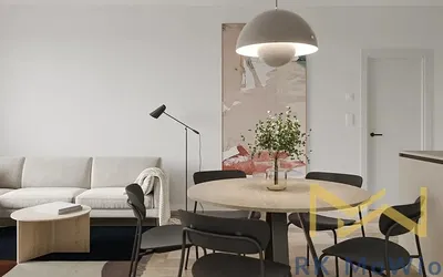 Хол; дървен под, естествена светлина, модерен стил