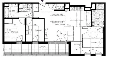 Cuisine; électroménager, parquet, lumière naturelle, style moderne
