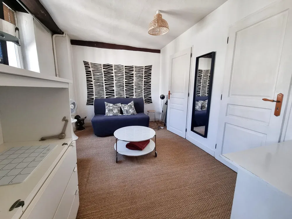 Kitchen; kitchen appliances, wood floor, natural light, modern style