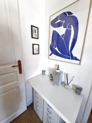 Kitchen; kitchen appliances, wood floor, natural light, modern style