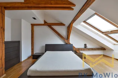 Living room; wood floor, natural light, modern style, high ceiling