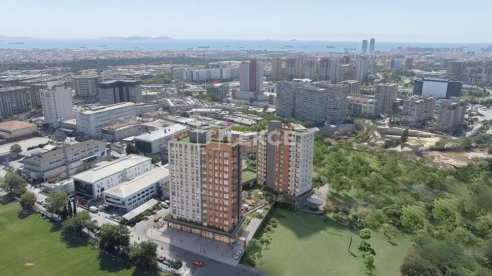 Κουζίνα; συσκευές κουζίνας, ξύλινο πάτωμα, φυσικό φως, μοντέρνο στυλ