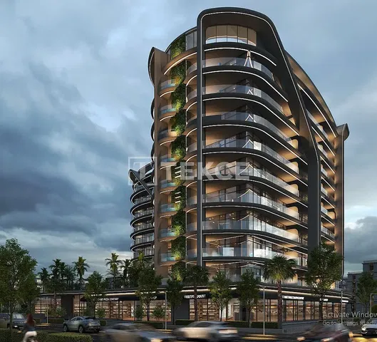 Cozinha; eletrodomésticos, chão de madeira, luz natural, estilo moderno