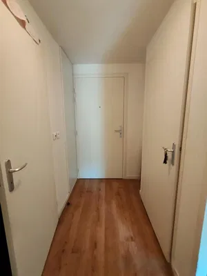 Cuisine; électroménager, parquet, lumière naturelle, style moderne