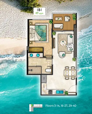 Kuchyně; kuchyňské spotřebiče, dřevěná podlaha, přirozené světlo, moderní styl