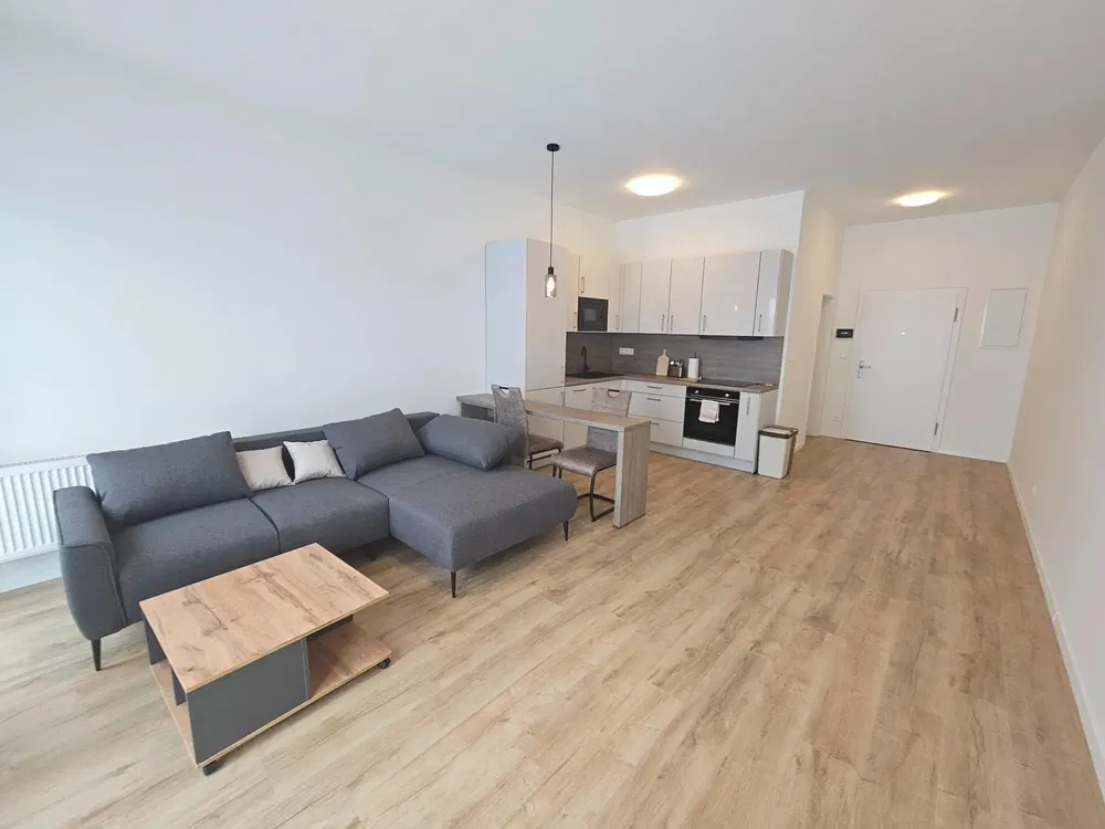 Cuisine; électroménager, parquet, lumière naturelle, style moderne